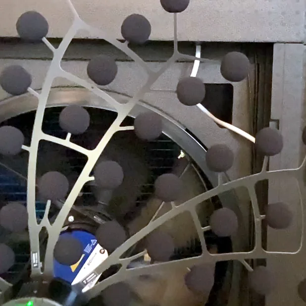 Akustikkamera vor Wärmepumpe / Acoustic Camera in Front of Heat Pump